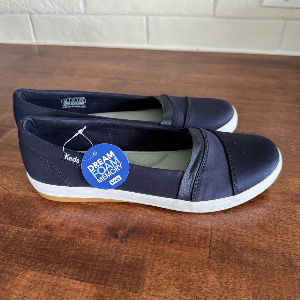 Keds Carmel Twill Navy NIB